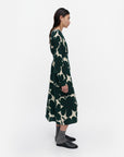 Satunnainen Unikko Cupro A-Line Dress 120cm