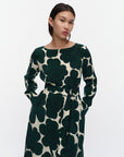 Satunnainen Unikko Cupro A-Line Dress 120cm