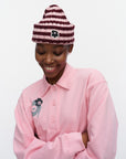 Kioski Improvisaatio Tasaraita Wool Beanie