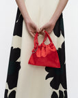 Cirra Satin Unikko Sack Handbag 20X24cm
