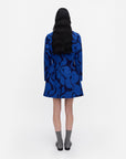 Melkein Unikko Long Sleeve Flared Dress 89cm