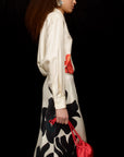 Pimennys Lossi Viscose A-Line Skirt