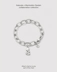 Kalevala x Marimekko Garden Bracelet 19cm with Vinkkeli charm