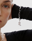 Kalevala x Marimekko Garden Bracelet 19cm with Paahde and Almanakka charm