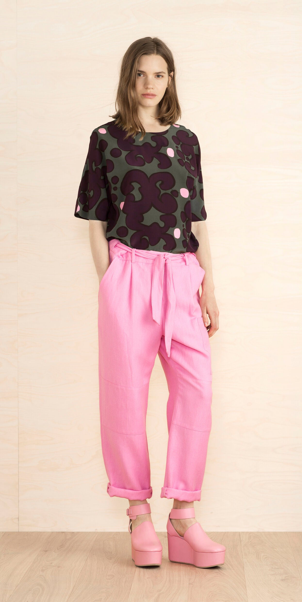Solid Allium Pants