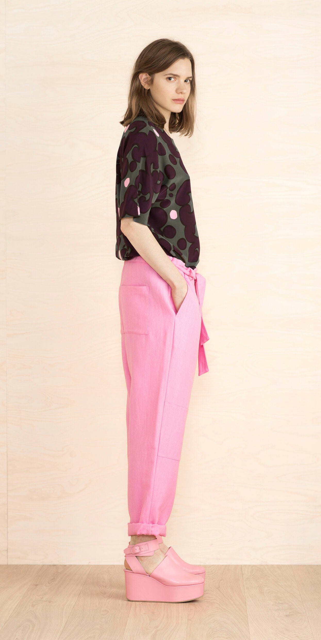 Solid Allium Pants