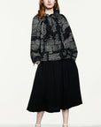 Solid Crepe Woven Skirt