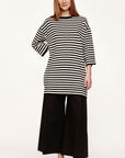 Tasaraita Tahkio Wool Knit Tunic