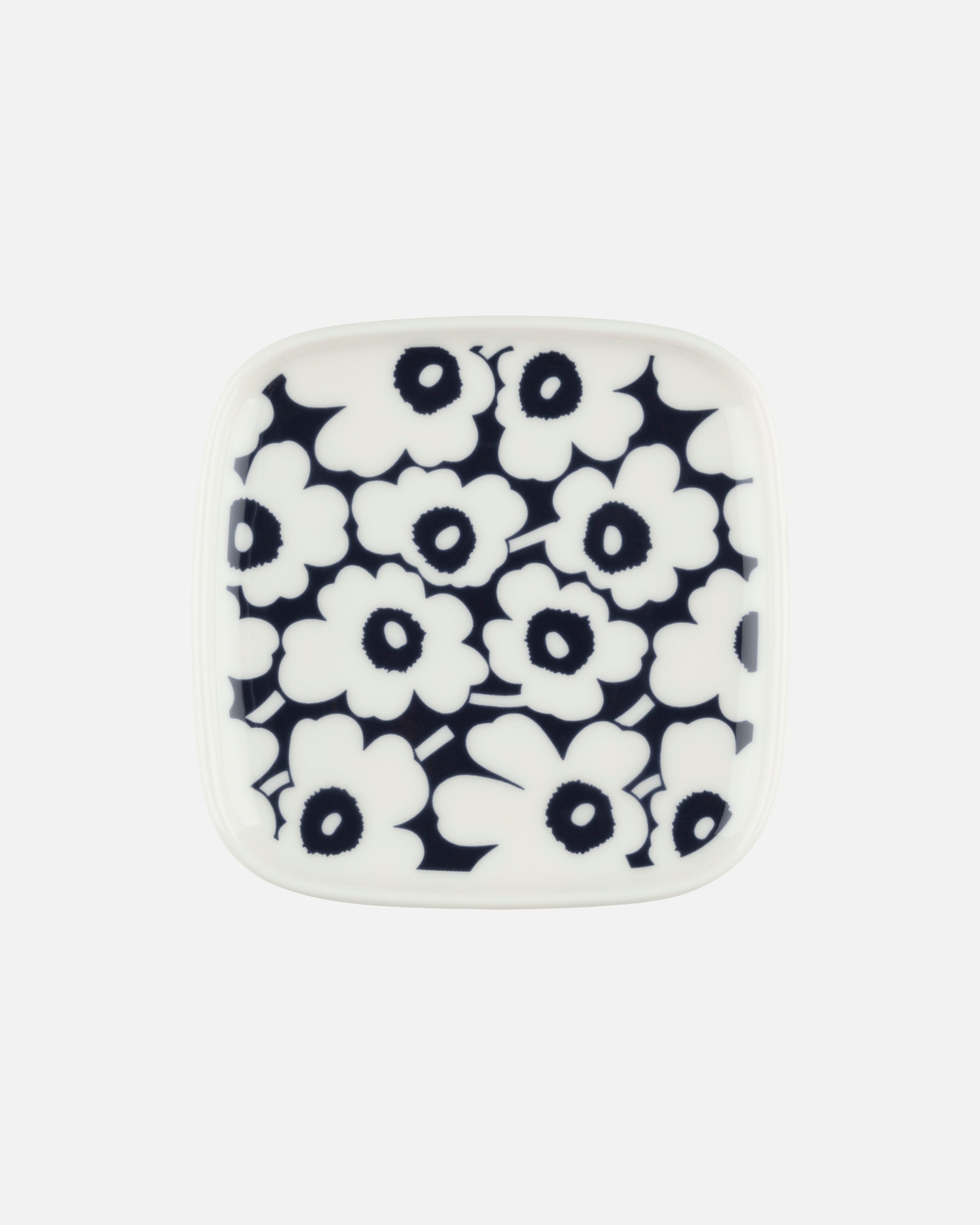 Unikko Pikkuinen Plate 10X10cm