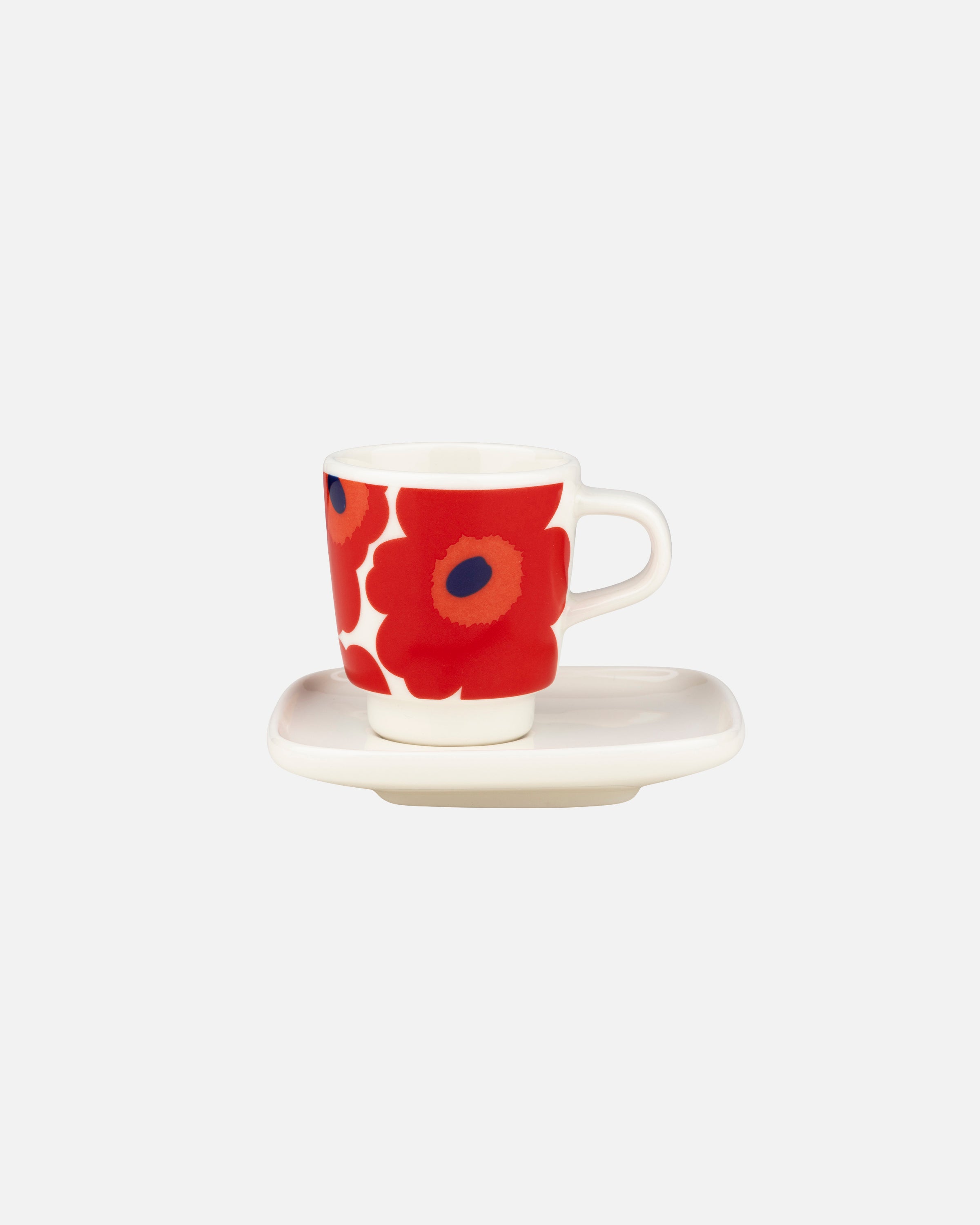 Unikko Espresso Cup and Plate