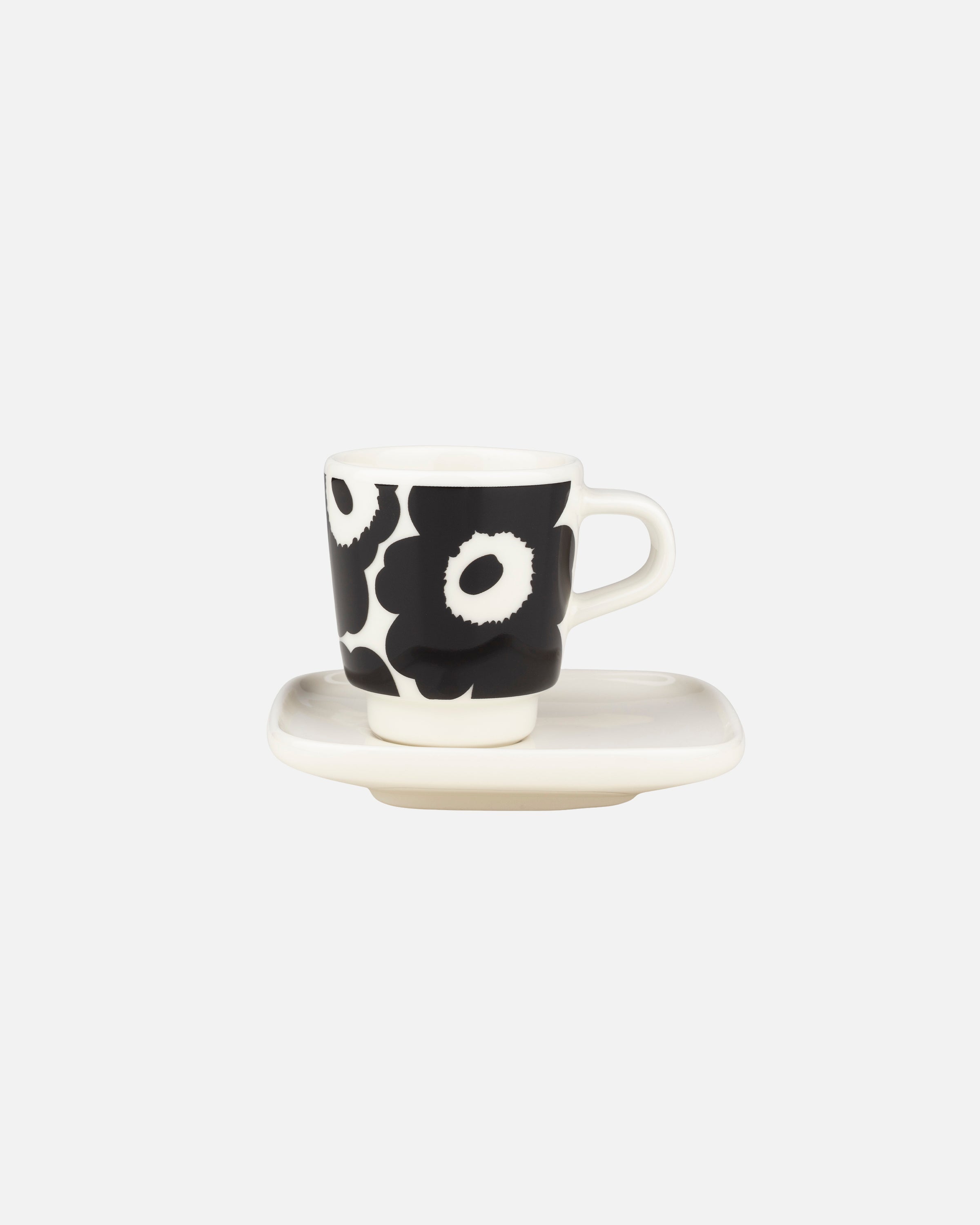 Unikko Espresso Cup and Plate