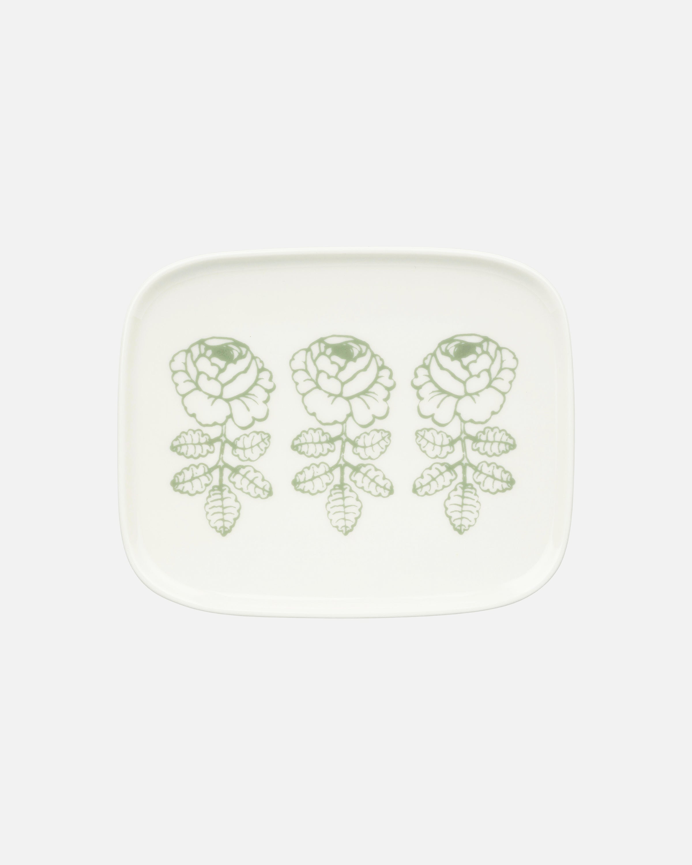 VIHKIRUUSU PLATE 15X12CM | MARIMEKKO VIHKIRUUSU PLATE 15X12CM | MARIMEKKO