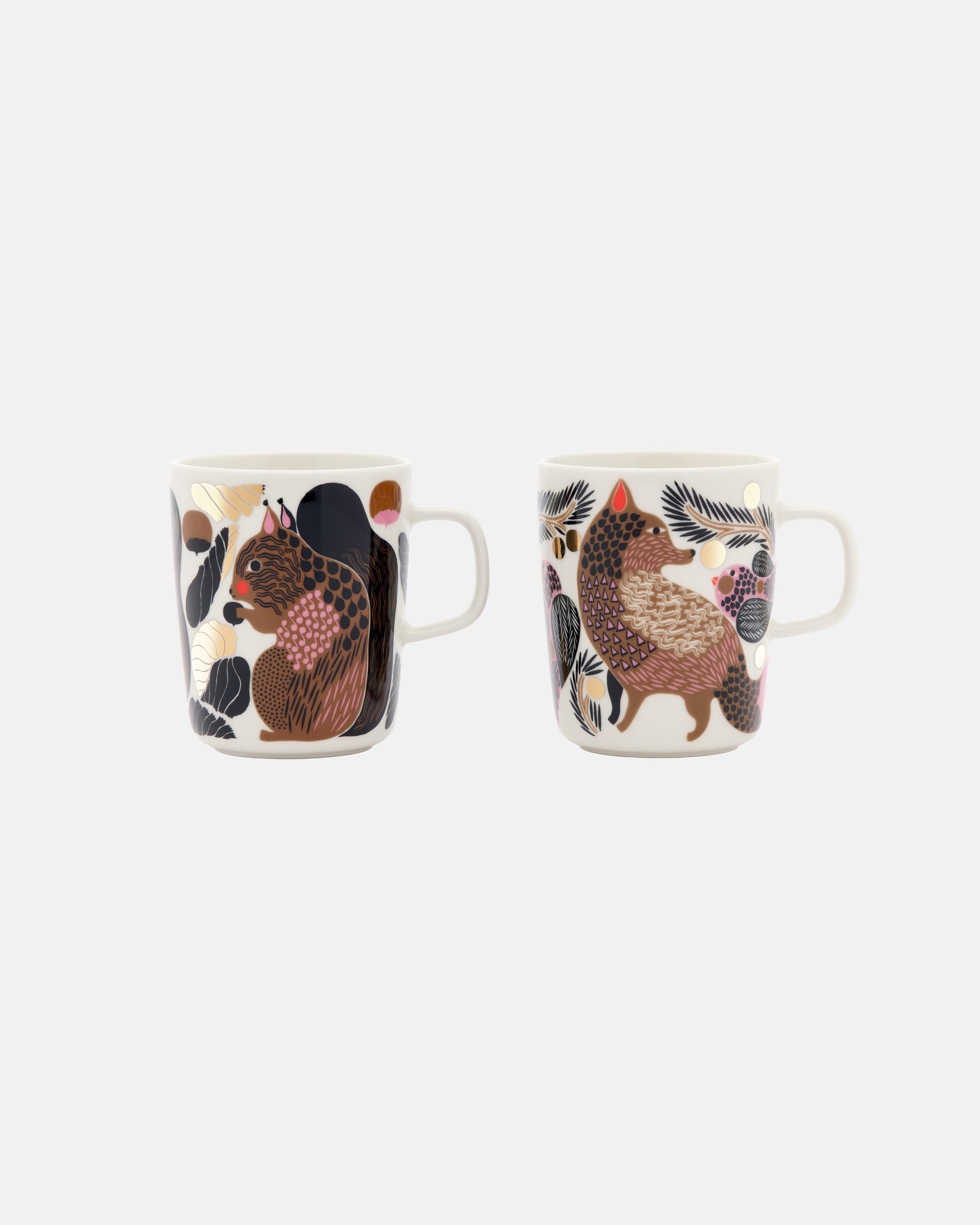 Kurre & Ketunmarja Mug 2.5DL 2pc Set