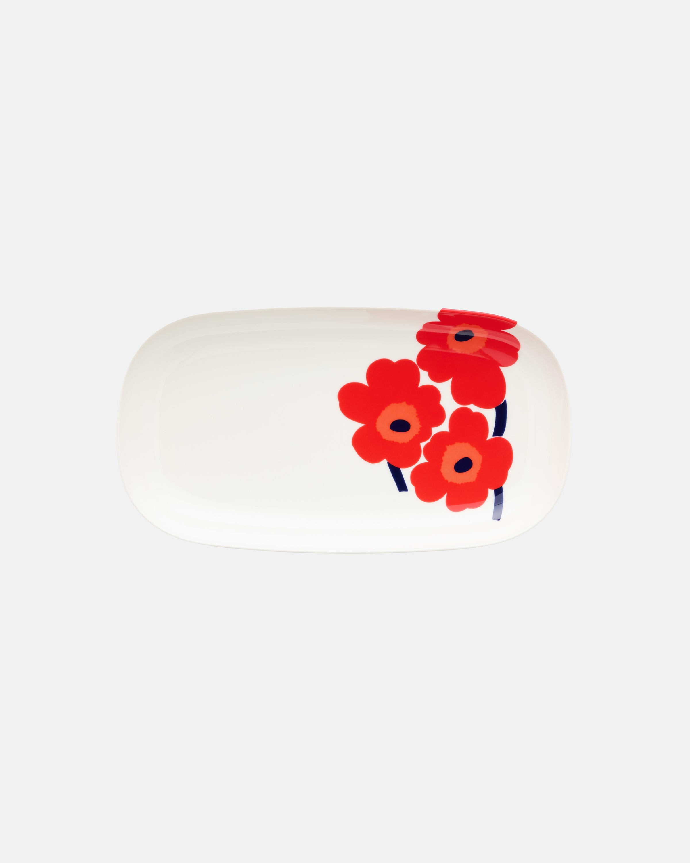 Unikko Serving Plate 17X32cm