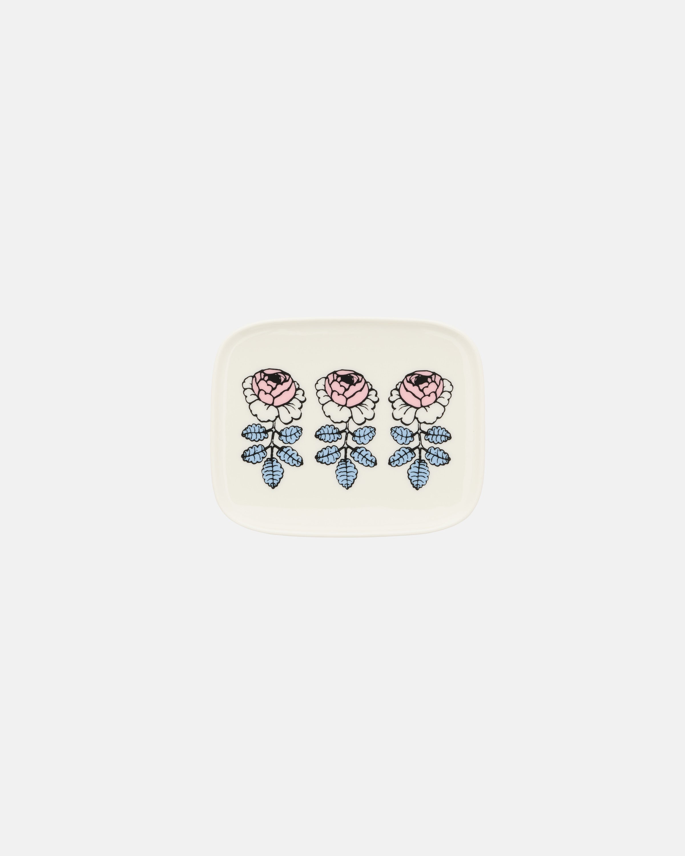 Hong Kong & China Exclusive Vihkiruusu Plate 12X15cm