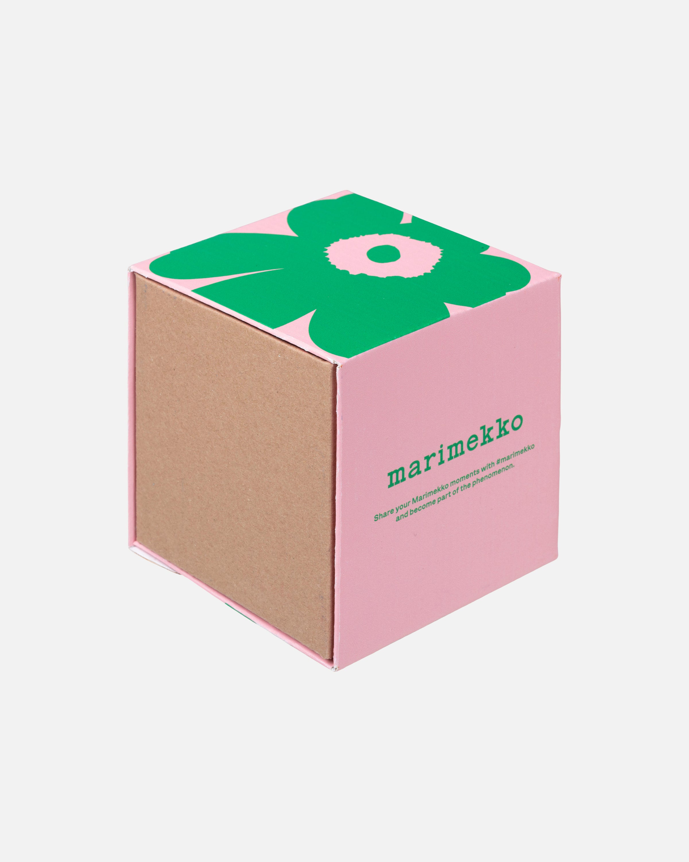 Unikko Gift Box XS For Mug (Pink & Green) - W11 x D11 x H11 cm