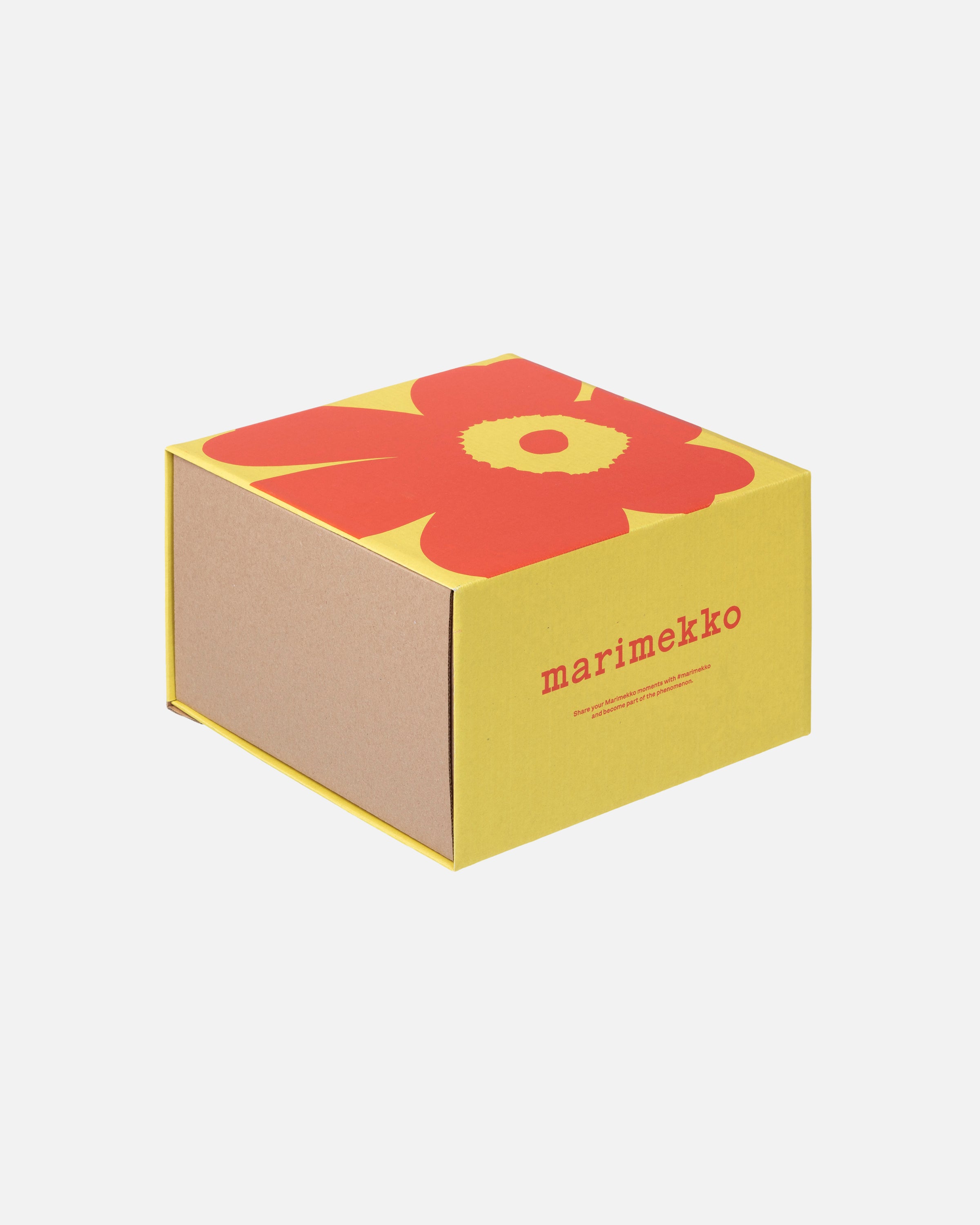 Unikko Gift Box M (Yellow & Orange) - W23 x D13 x H23 cm