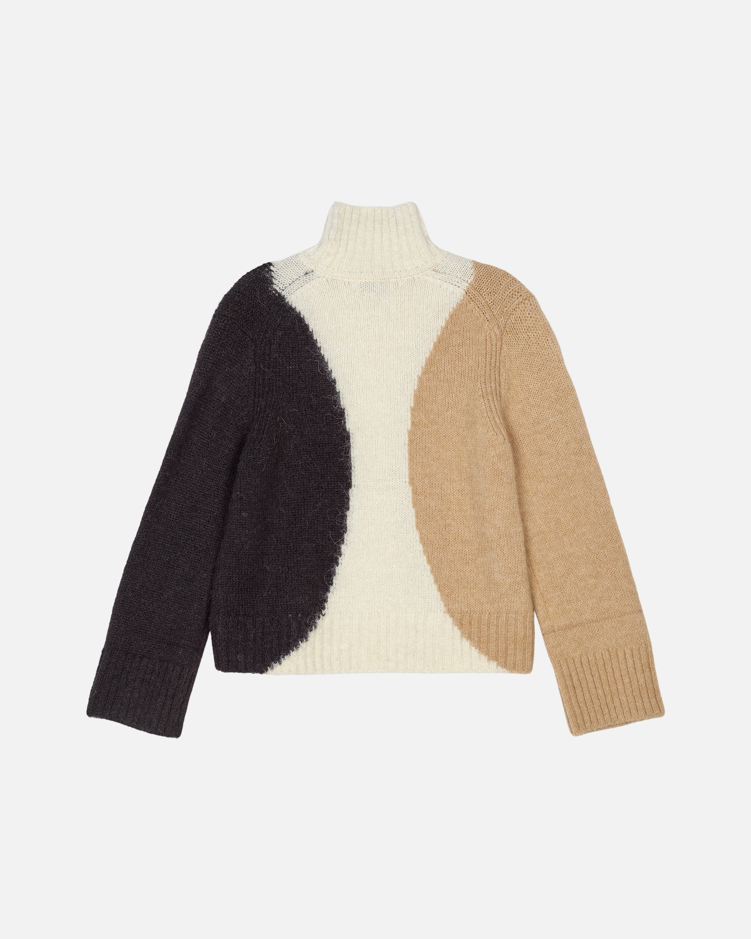 Harka Milna T-Neck Knit Long Sleeve Top 61cm