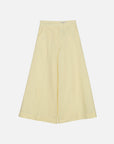 Solid Kuulle Cotton-Linen Trousers
