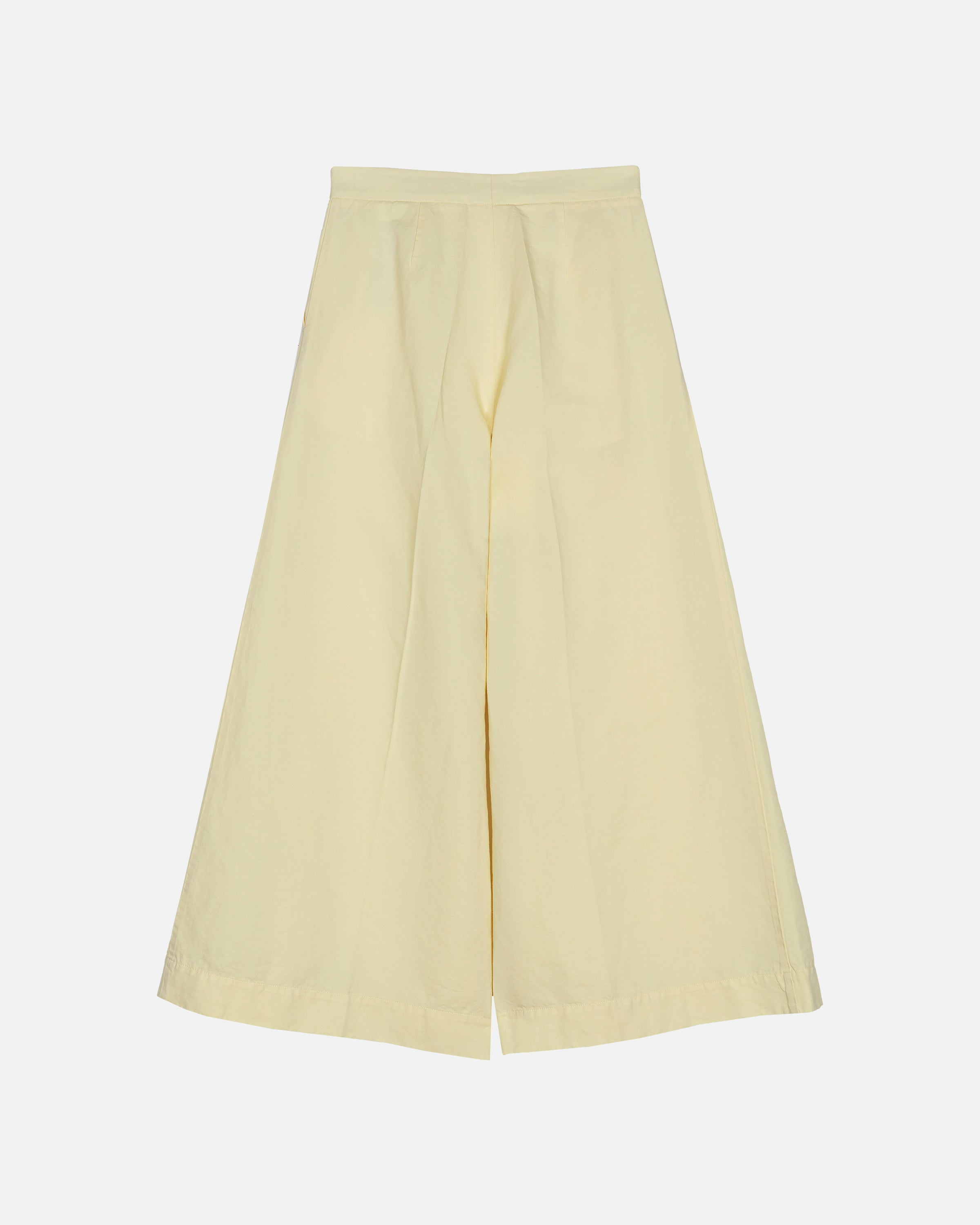 Solid Kuulle Cotton-Linen Trousers