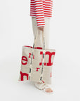 Kioski Carrier Midi Logo Tote 44X43cm