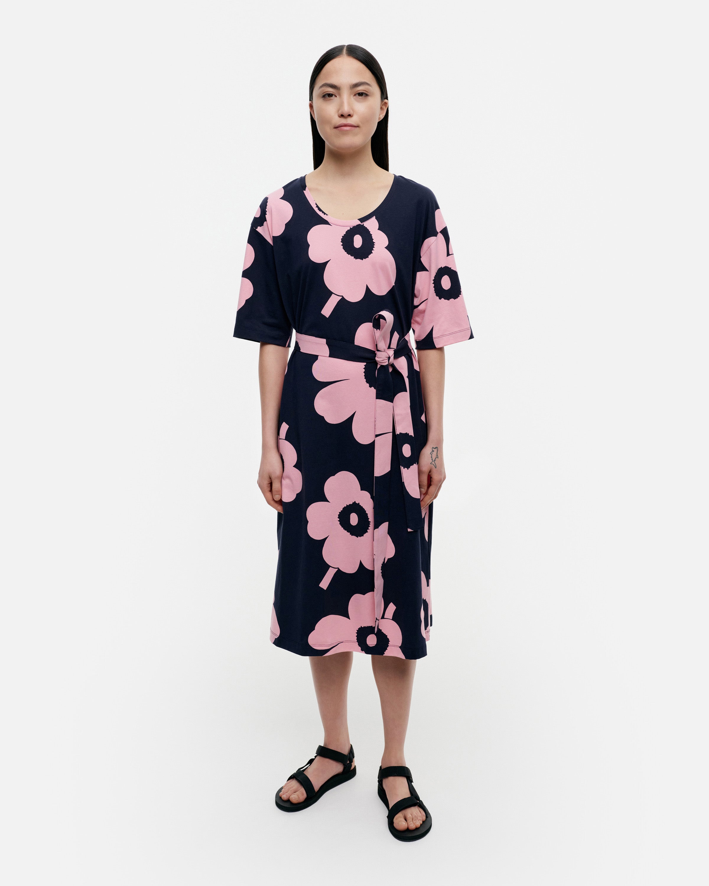 Johanas Juhla Unikko Jersey Dress 114cm