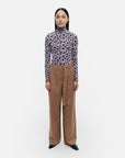 Palmetti Solid Wool Mix Trousers