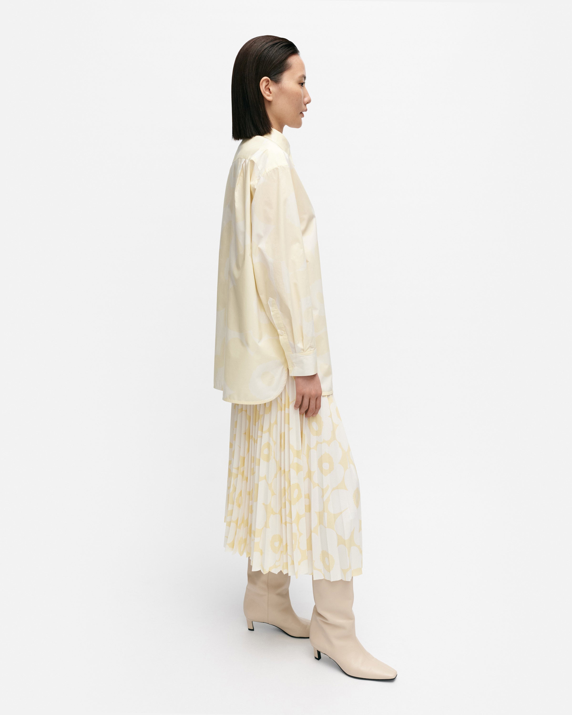 Ruoste Unikko Cotton Poplin Shirt 78cm