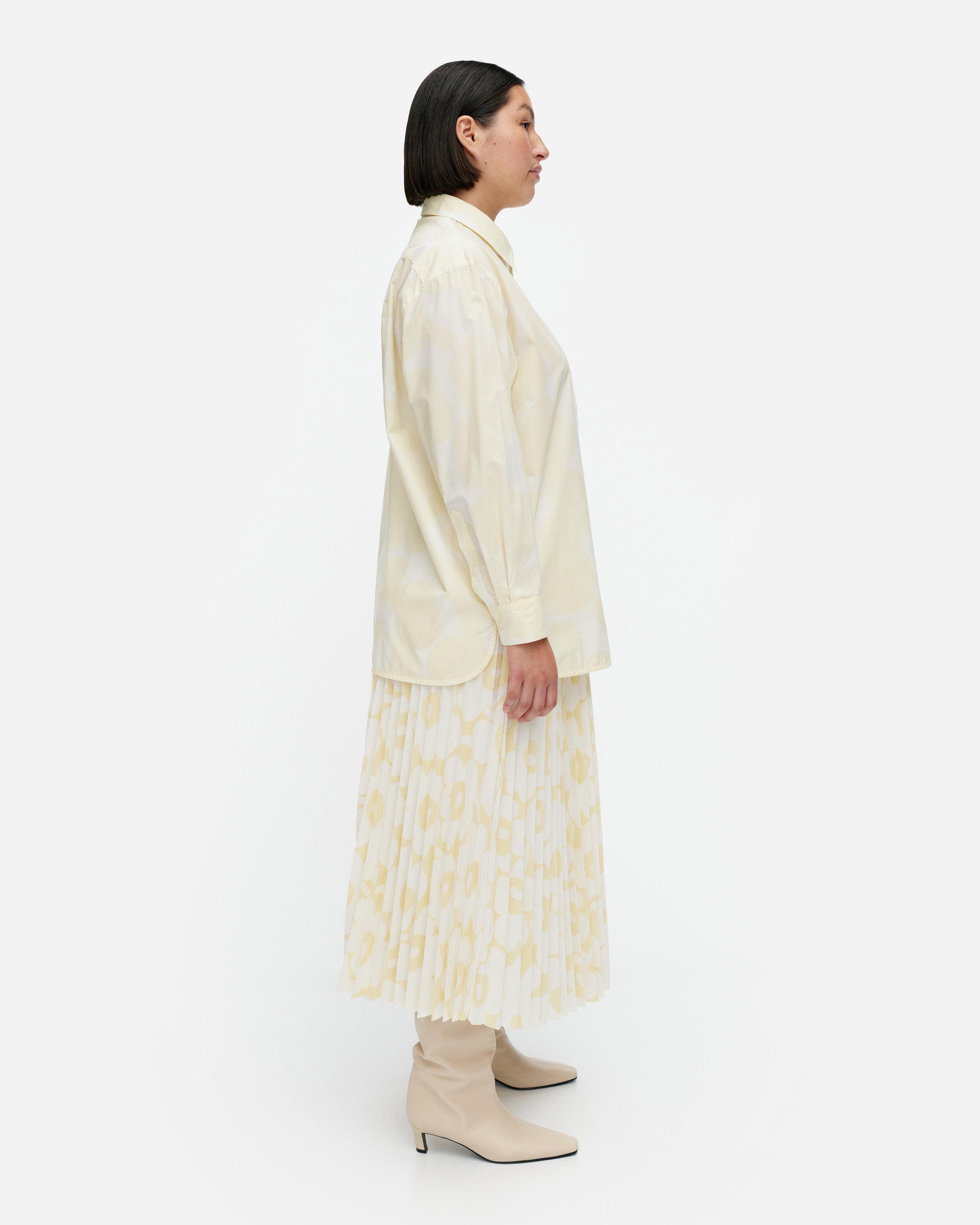 Ruoste Unikko Cotton Poplin Shirt 78cm