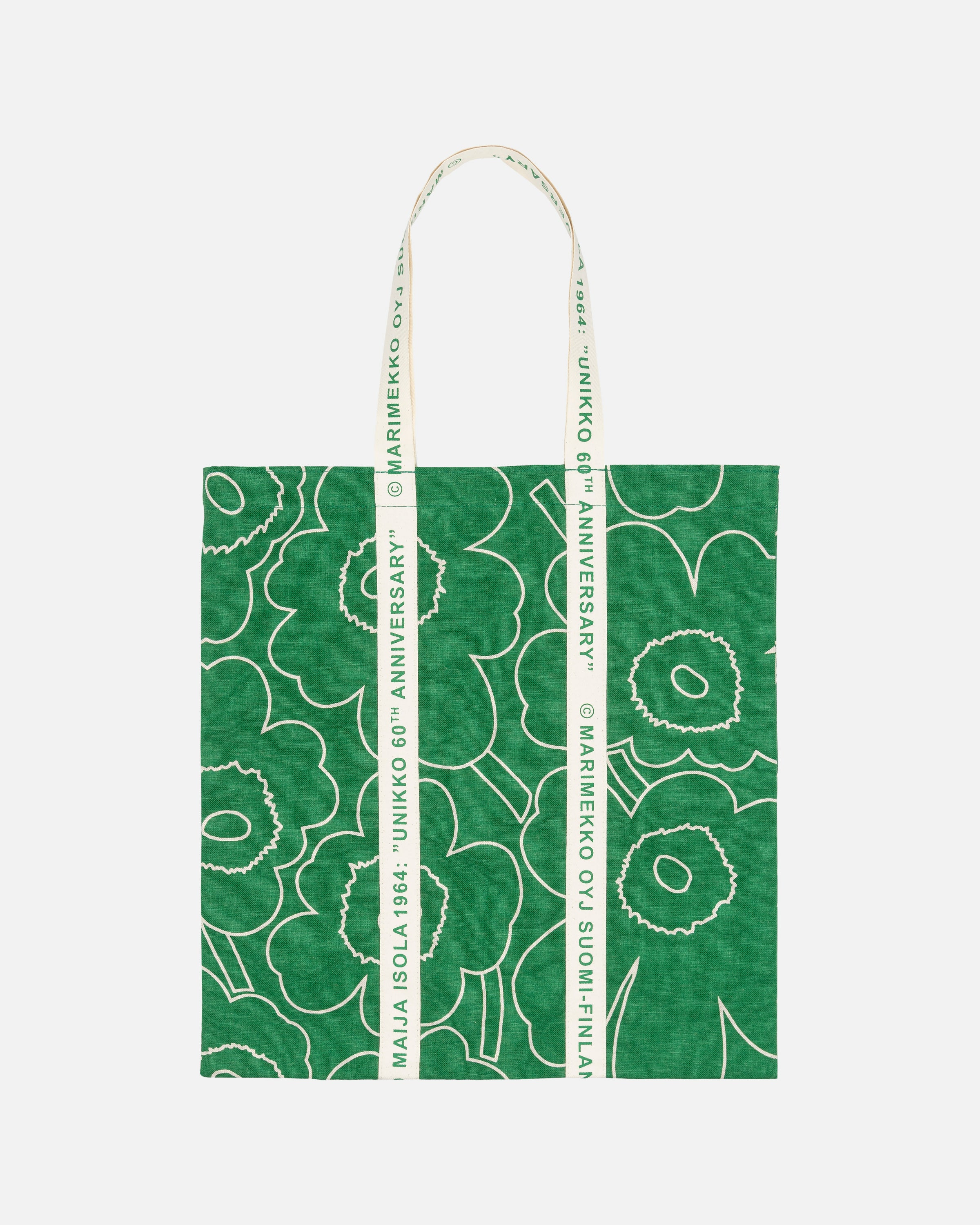 Kioski Carrier Midi Outline Unikko Tote Bag 41X43cm