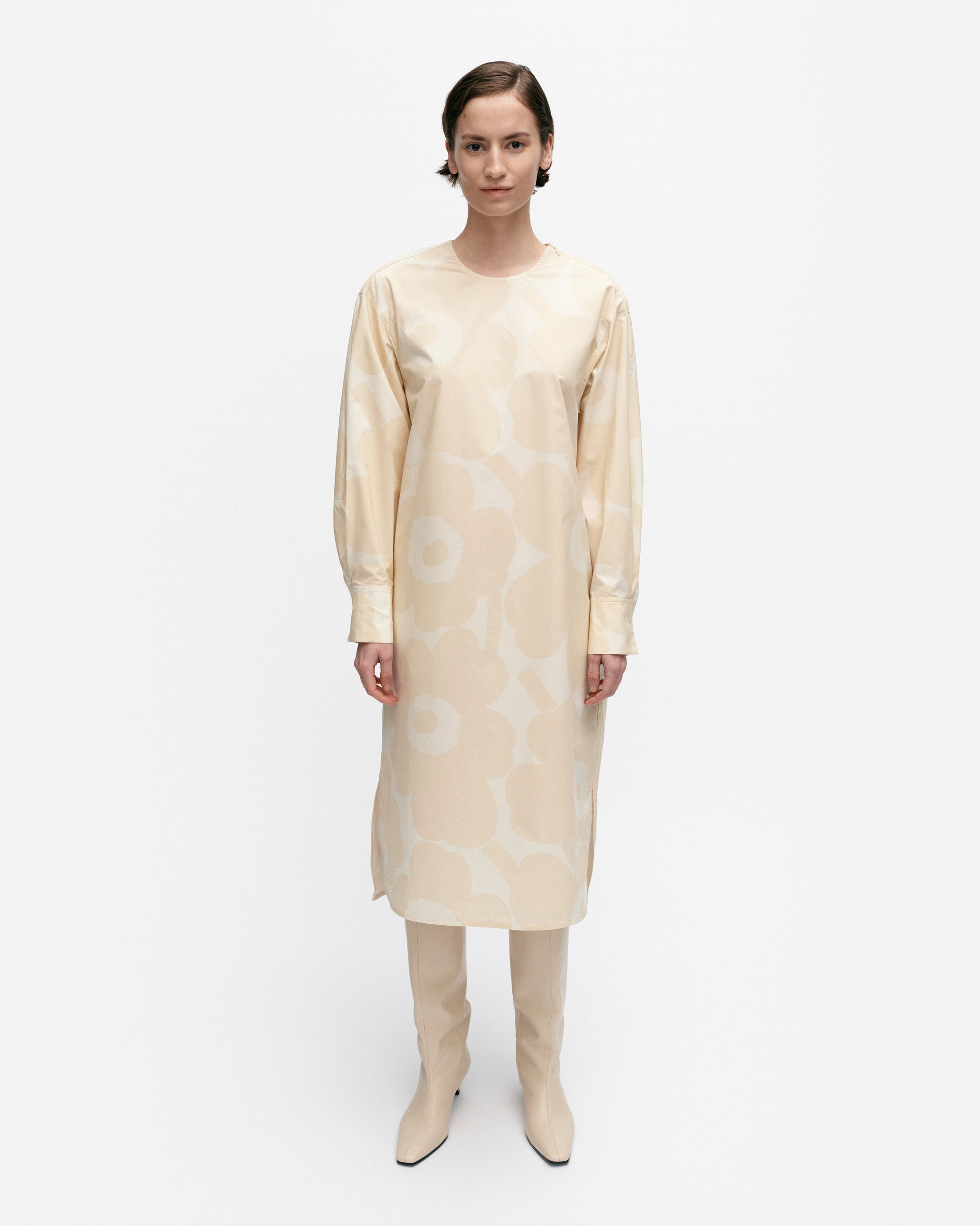 Febina Unikko Cotton Poplin Dress 117cm