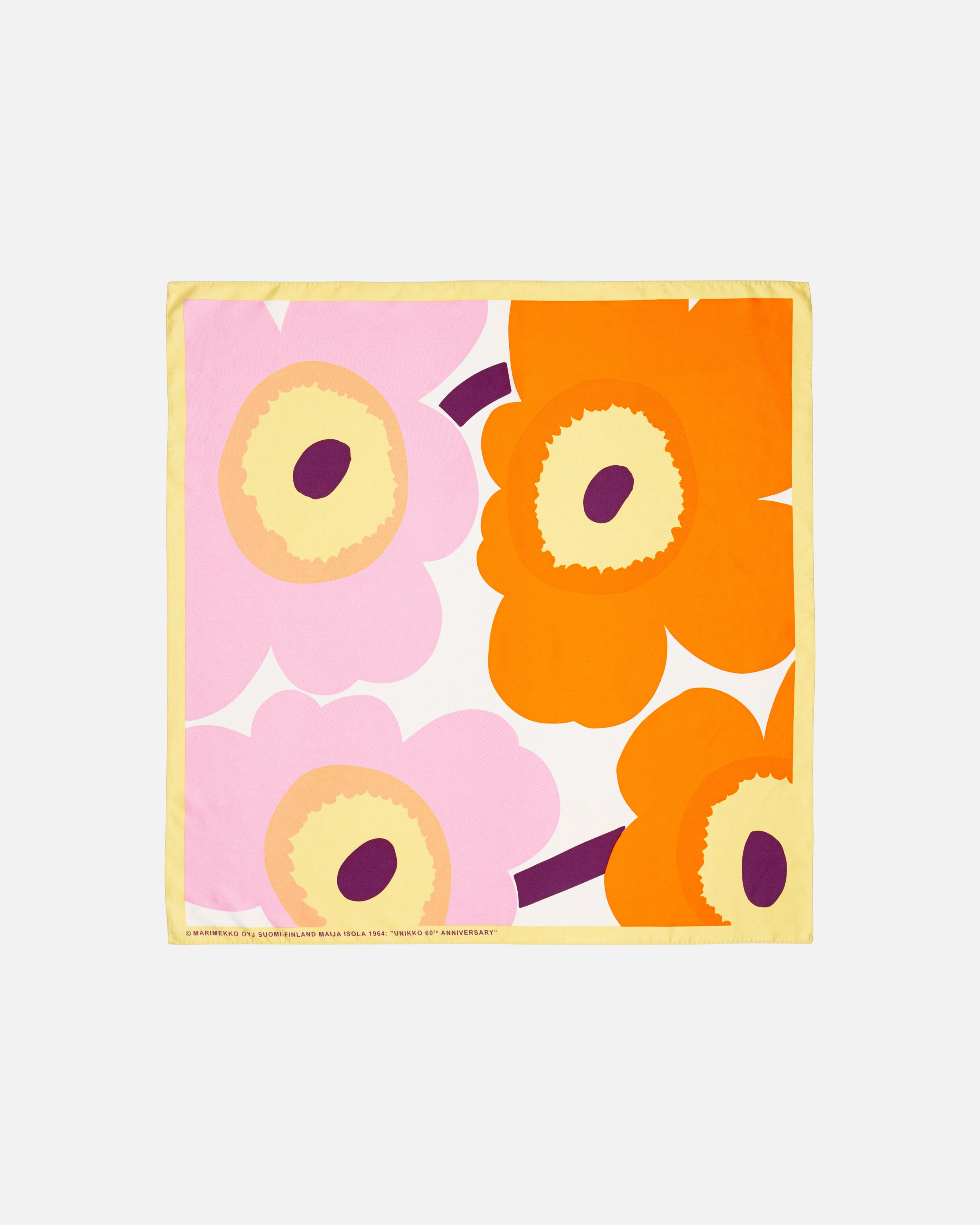 Lauhtua Unikko Silk Scarf