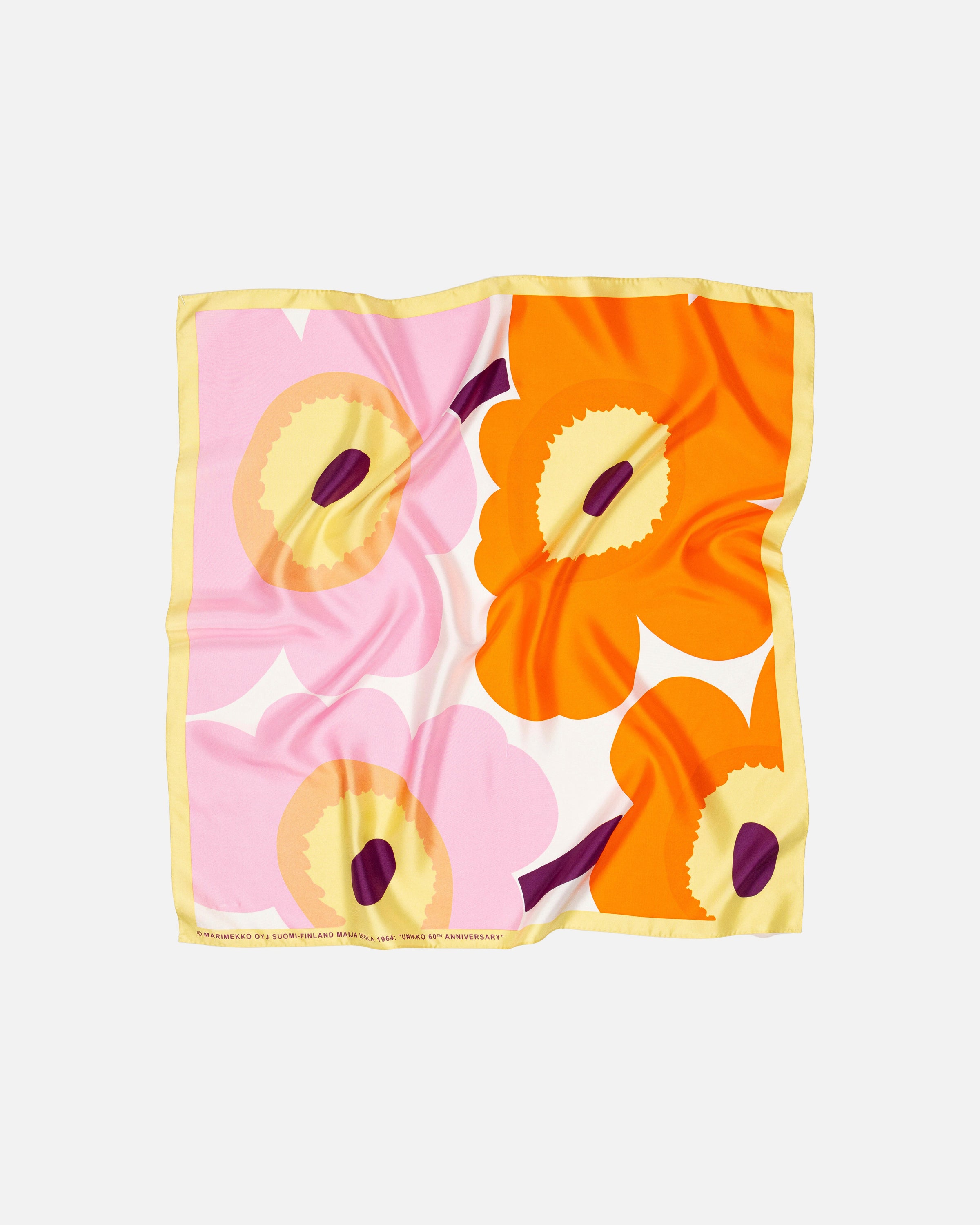 Lauhtua Unikko Silk Scarf