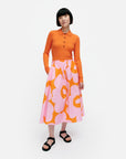 Garrel Unikko Cotton Poplin Skirt 82cm