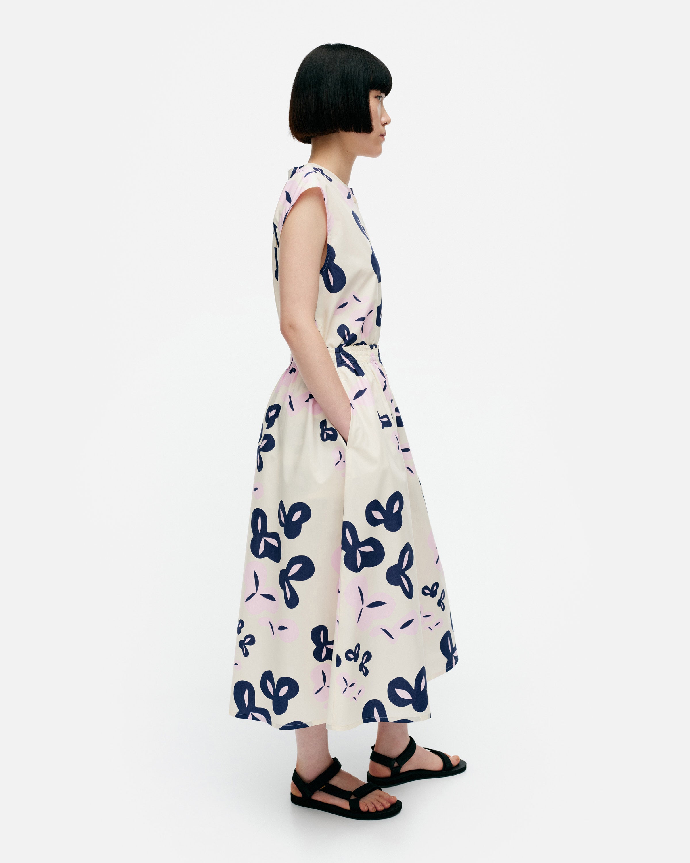 Garrel Poiminto Cotton Poplin Skirt 82cm