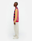 Kioski Kesakoju Maalis Patja Men's Cotton Knit Long Sleeve Top 70cm