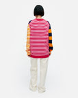 Kioski Kesakoju Maalis Patja Men's Cotton Knit Long Sleeve Top 70cm