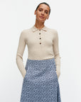 Unikko Cotton A-Line Skirt 82cm