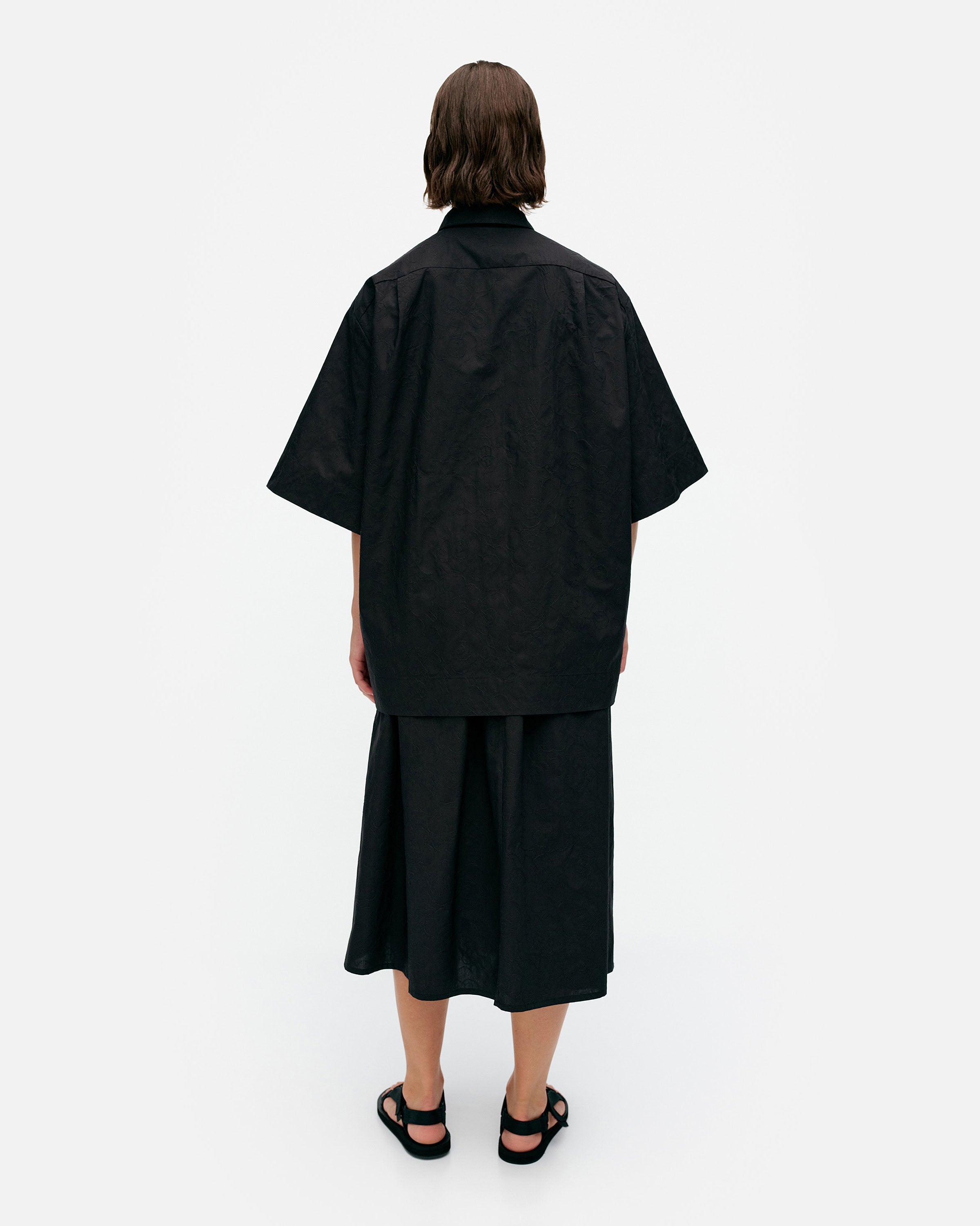 Meara Mini Unikko Cotton Poplin Tunic 80cm