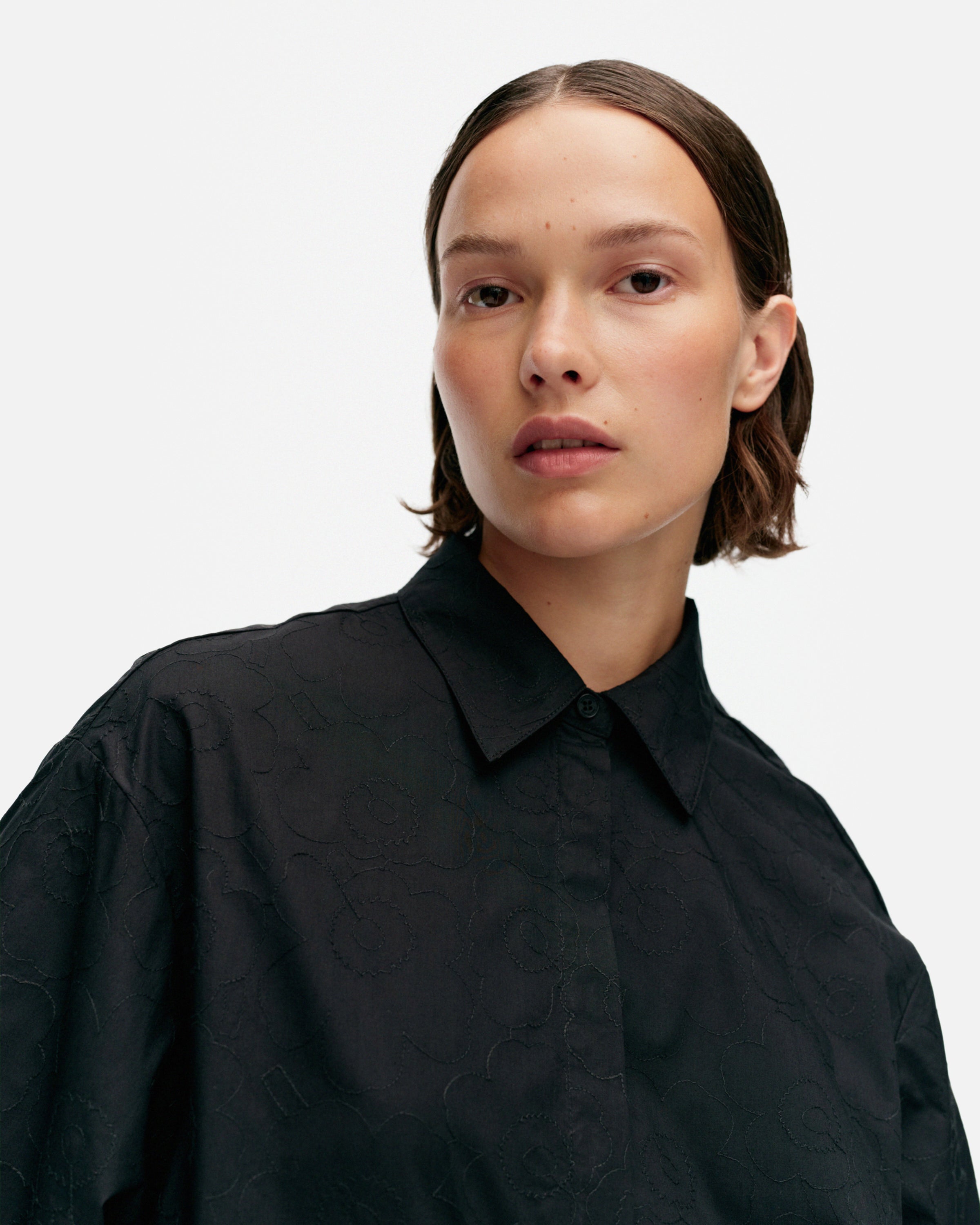 Meara Mini Unikko Cotton Poplin Tunic 80cm