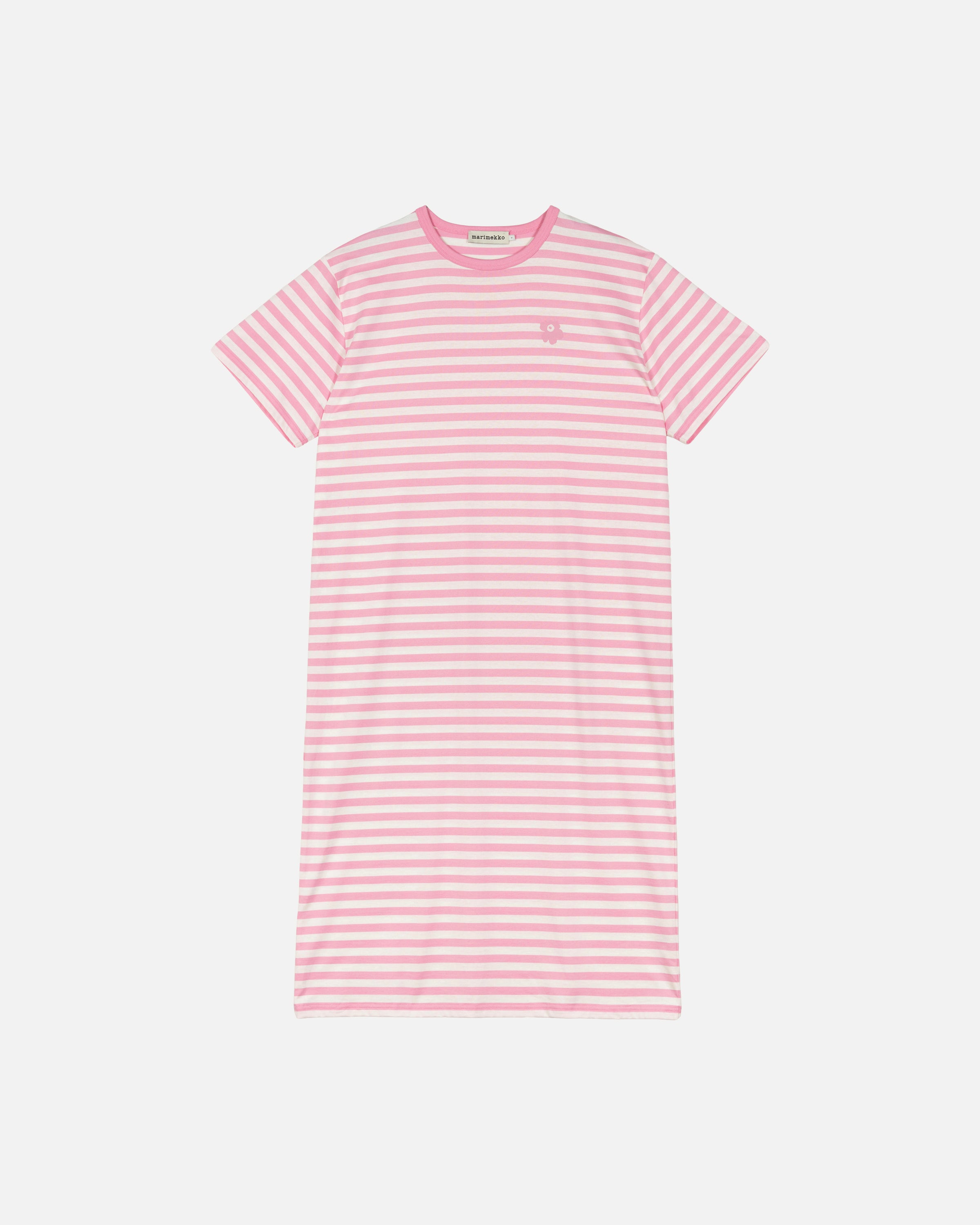 Kioski Tasaraita Oversized Jersey Dress 118cm