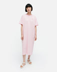 Kioski Tasaraita Oversized Jersey Dress 118cm