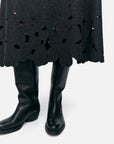 Kartio Unikko Felted Wool Skirt
