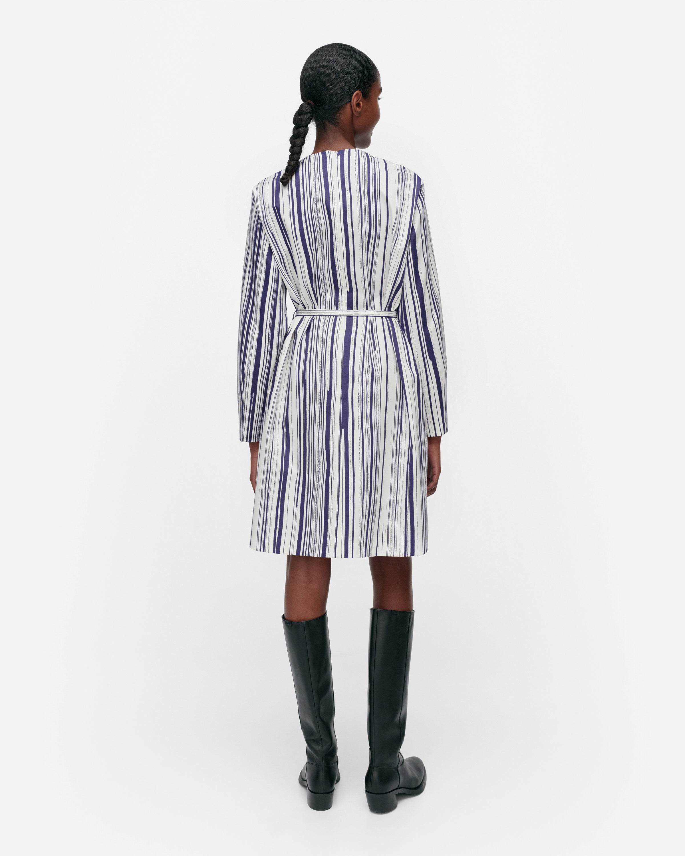 Kerroin Siluetti Slim Cotton Dress 95cm