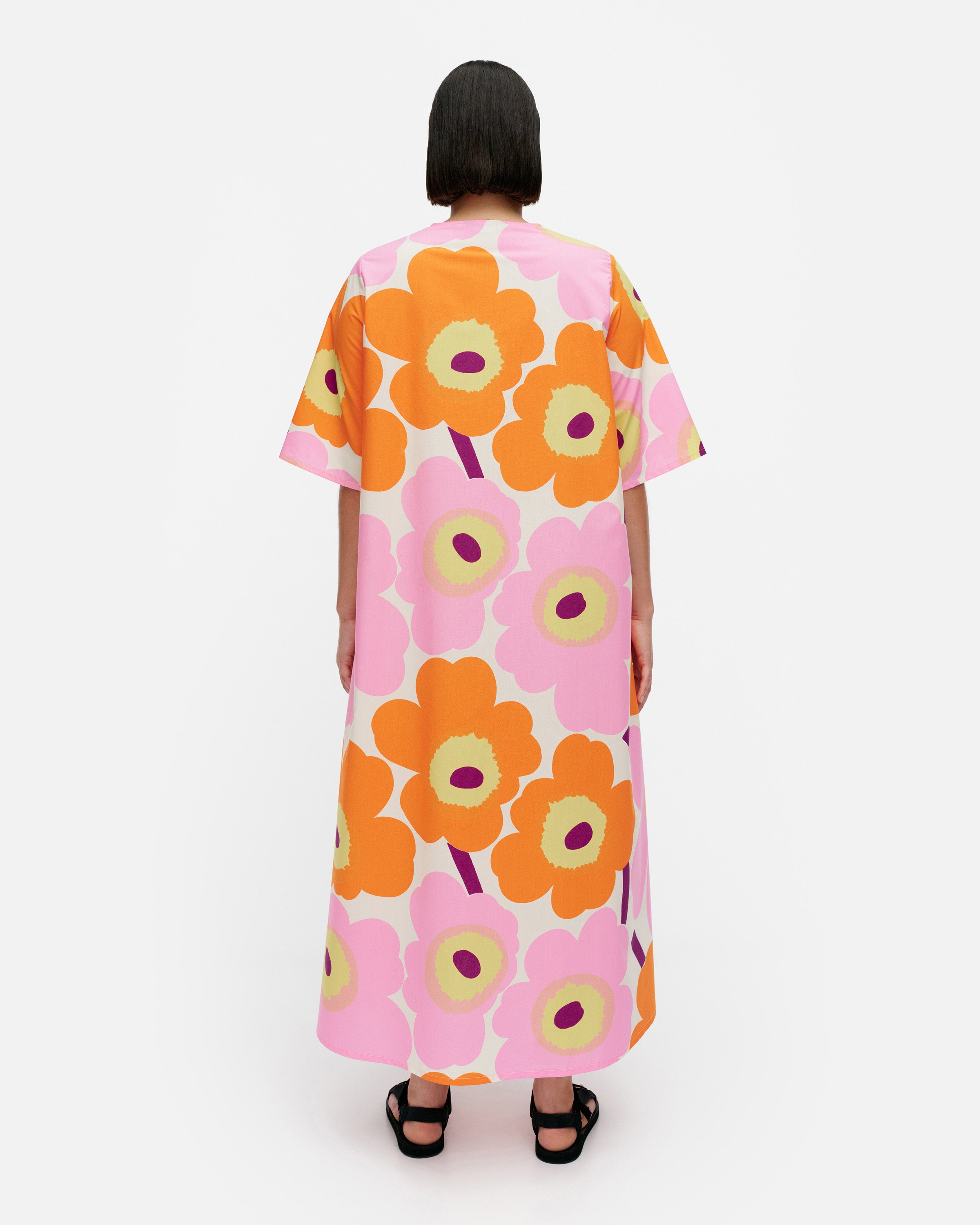 Kellotus Unikko Cotton Poplin Dress 127cm