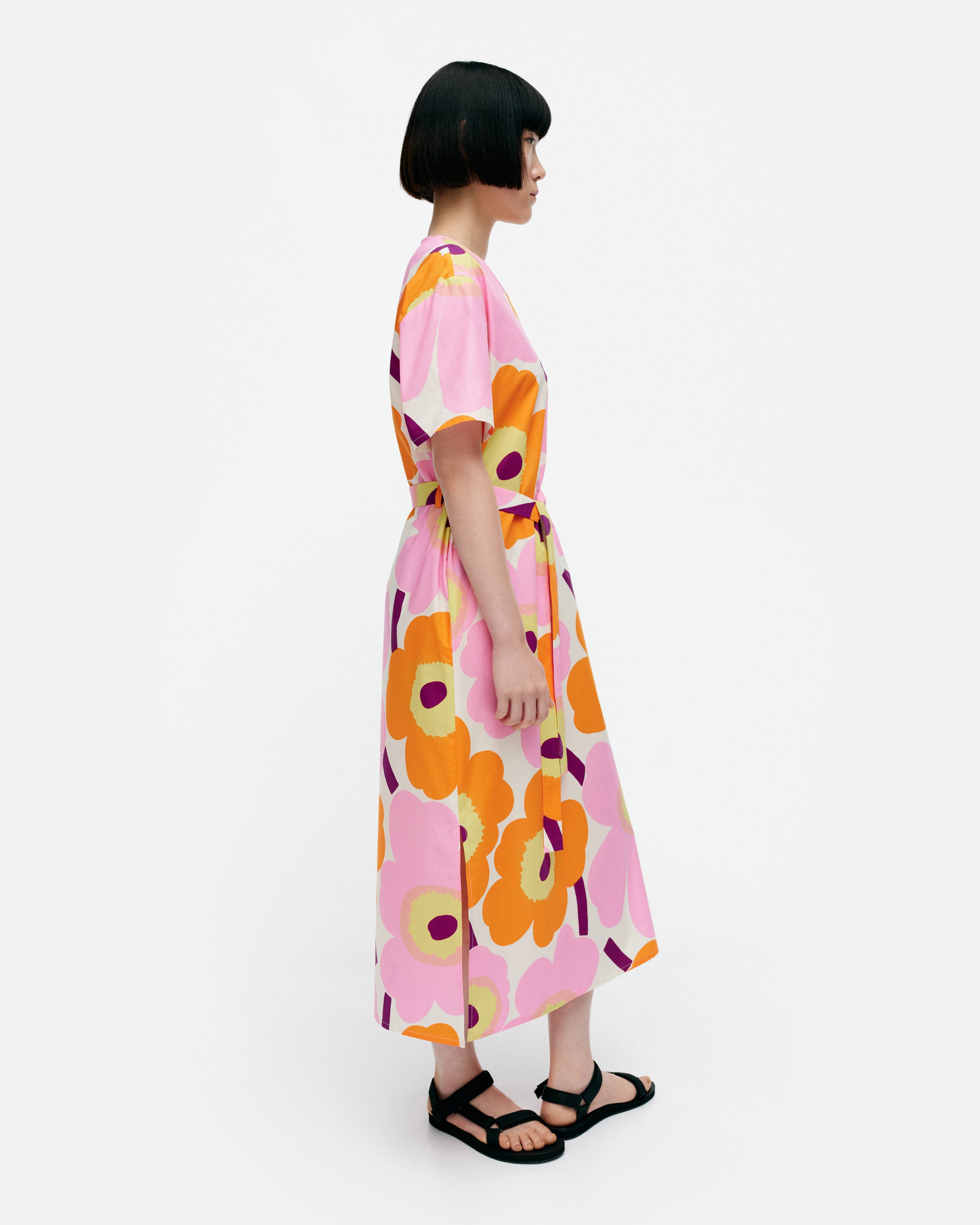 Kemut Unikko Cotton Poplin Dress