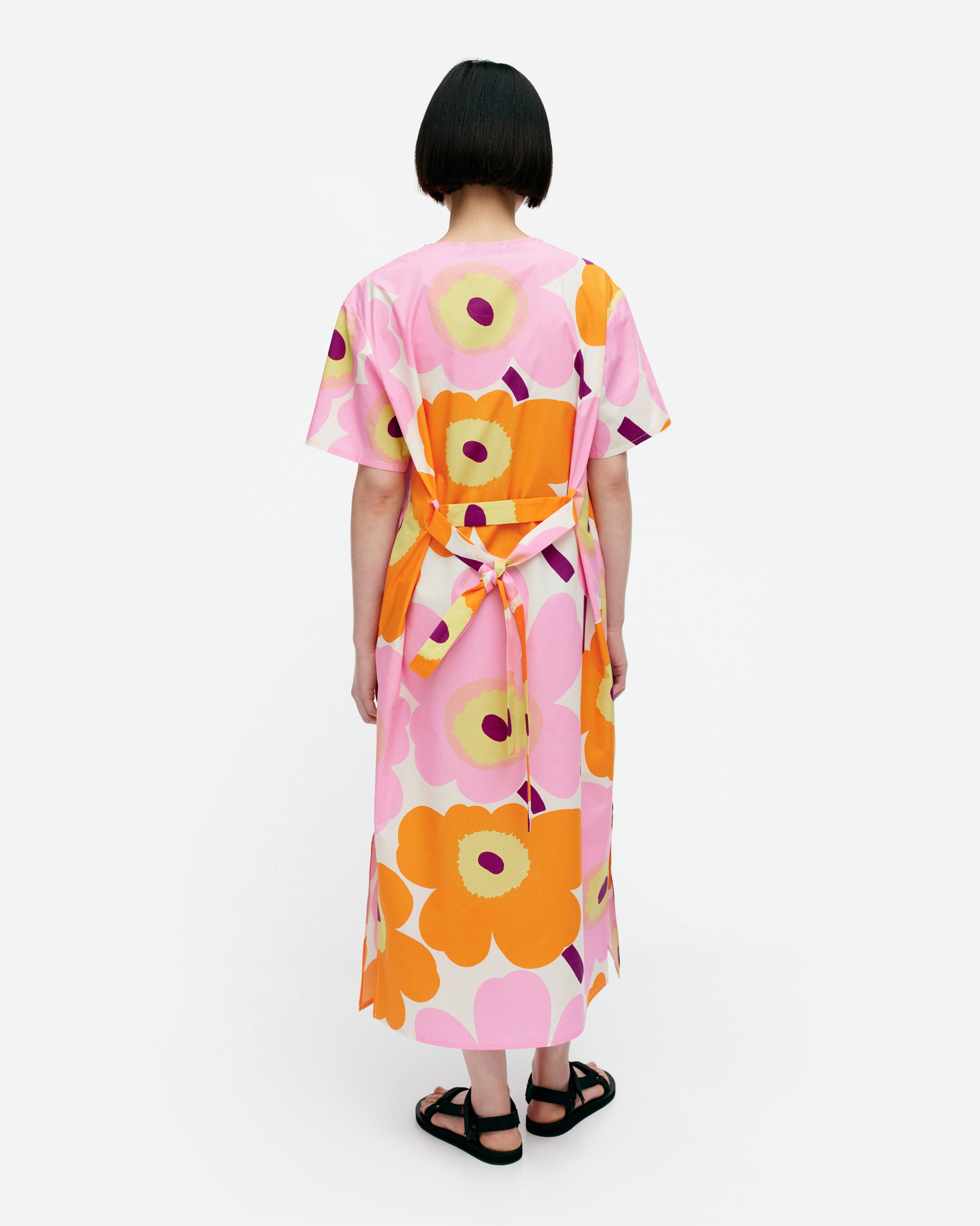 Kemut Unikko Cotton Poplin Dress
