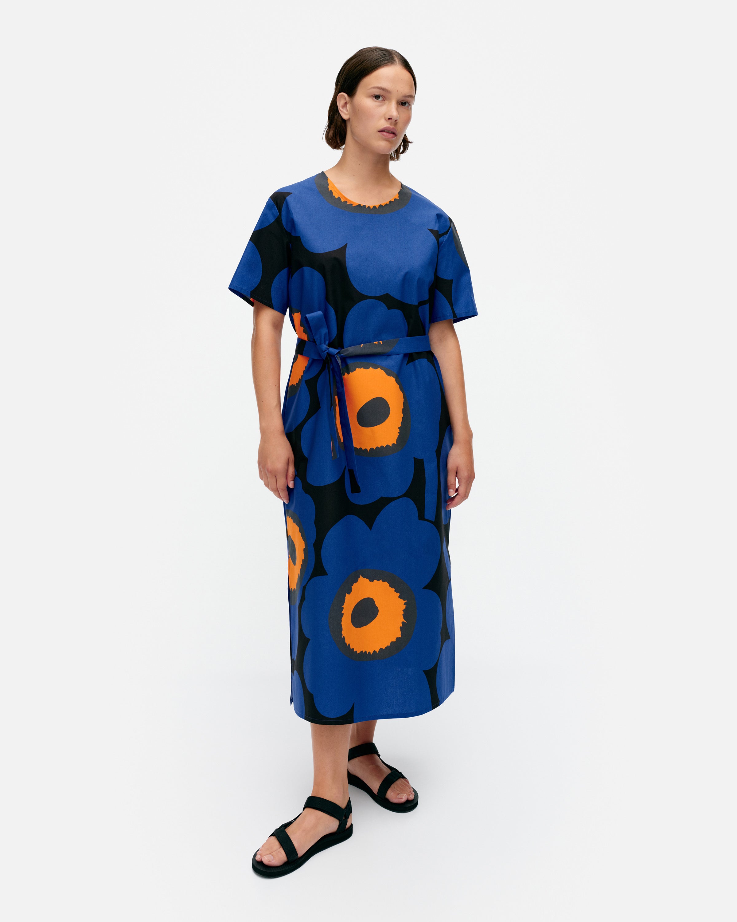 Kemut Unikko Cotton Poplin Dress