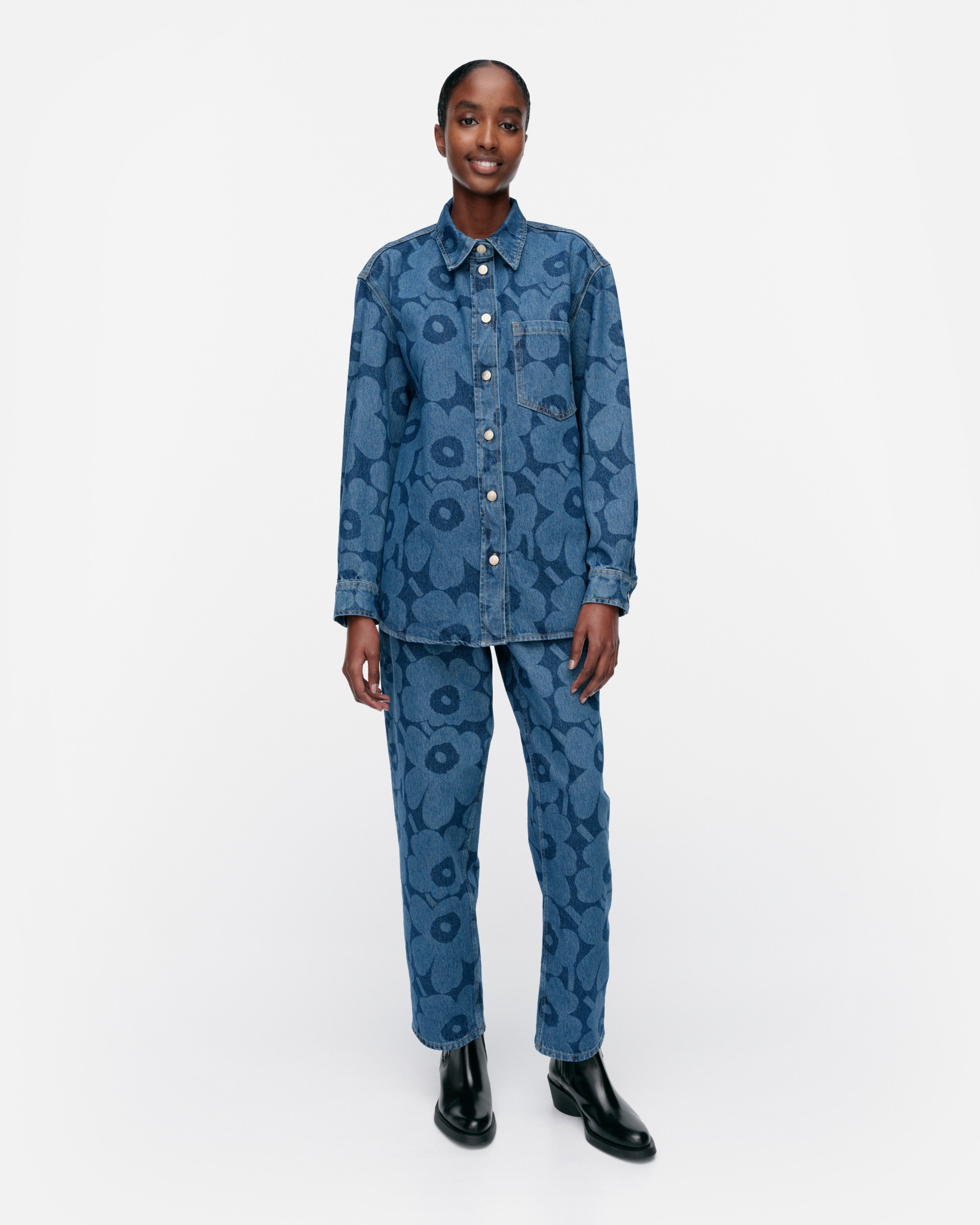 Maridenim Vaihe Unikko Jean Shirt Jacket