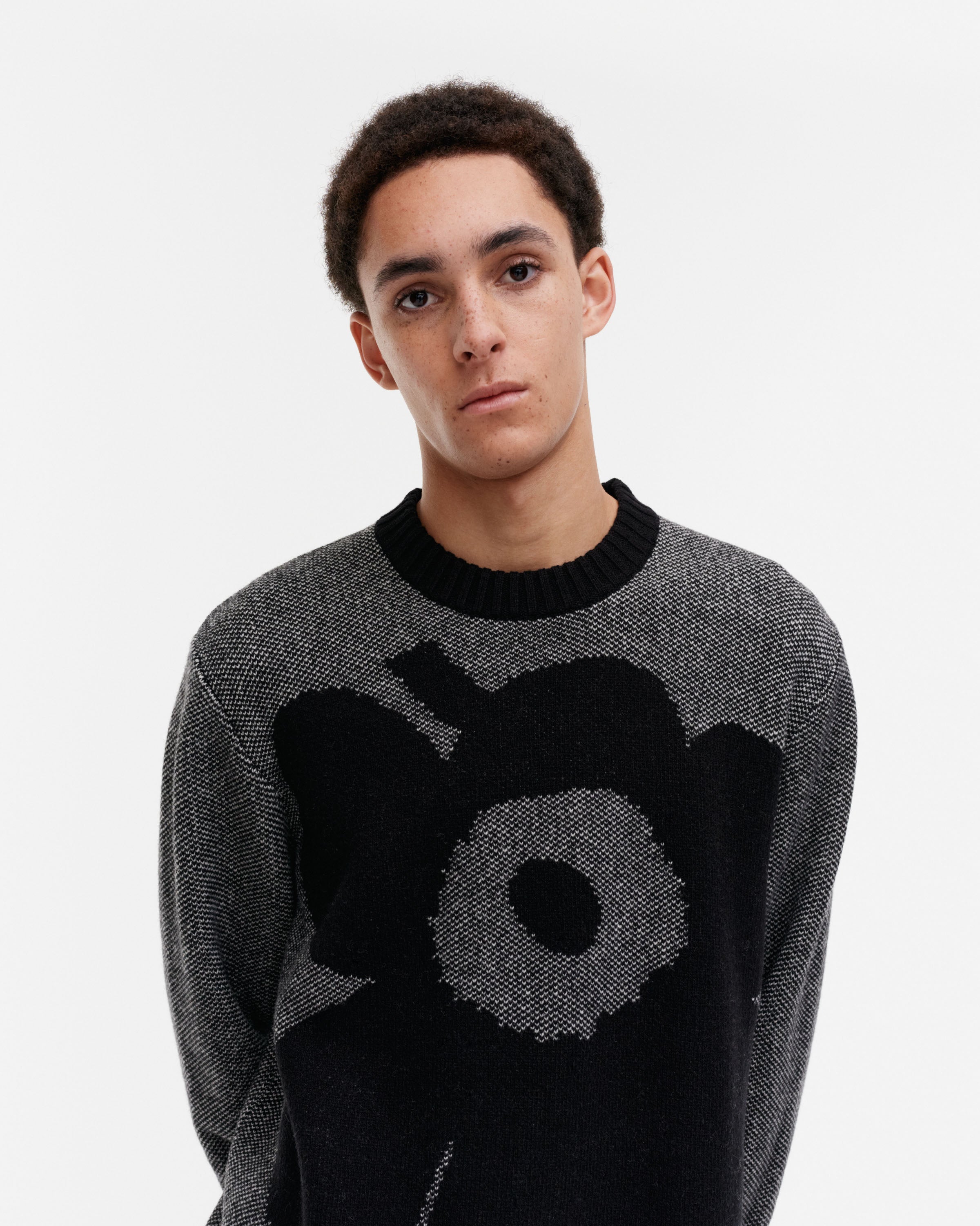 Kioski Pehmyt Unikko Wool Knit Long Sleeve Top 72cm